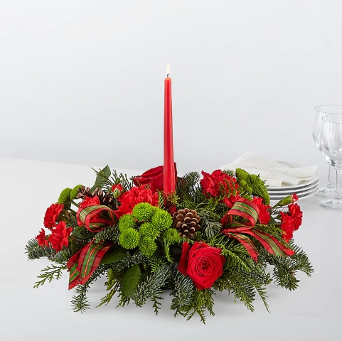 Por el centro de mesa a la luz de las velas (ESTÁNDAR)