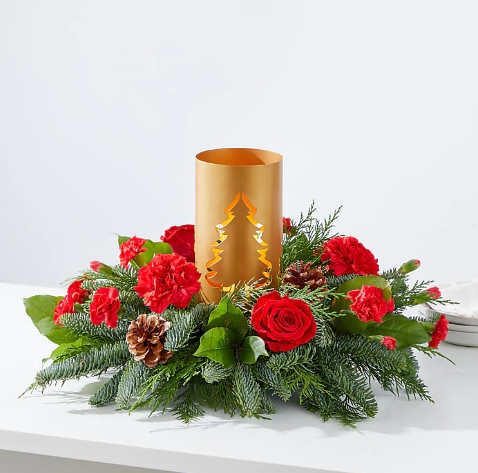 Centro de mesa Evergreen Glow