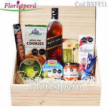 Caja de regalo de madera Scott