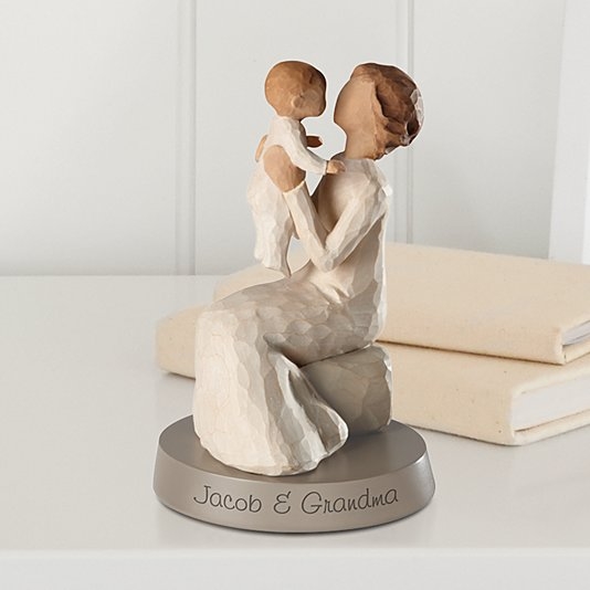 Figura de la abuela del árbol del sauce