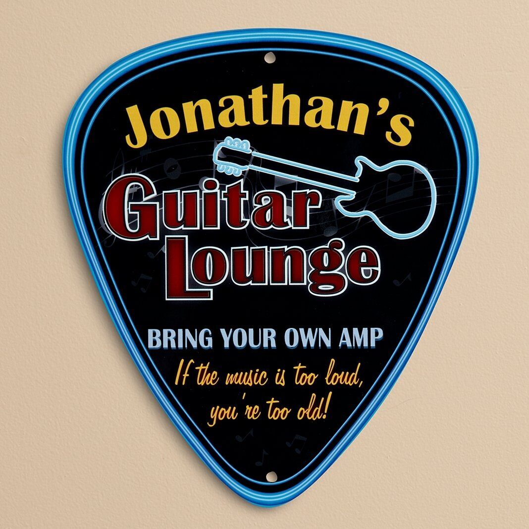 Letrero de Guitar Lounge