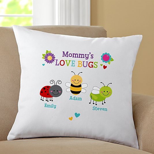 Almohada Love Bugs
