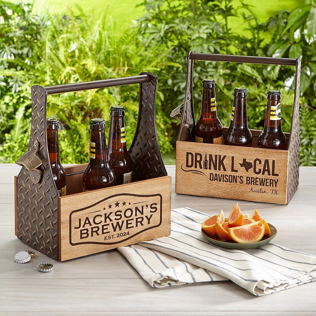 Carrito para cerveza casera