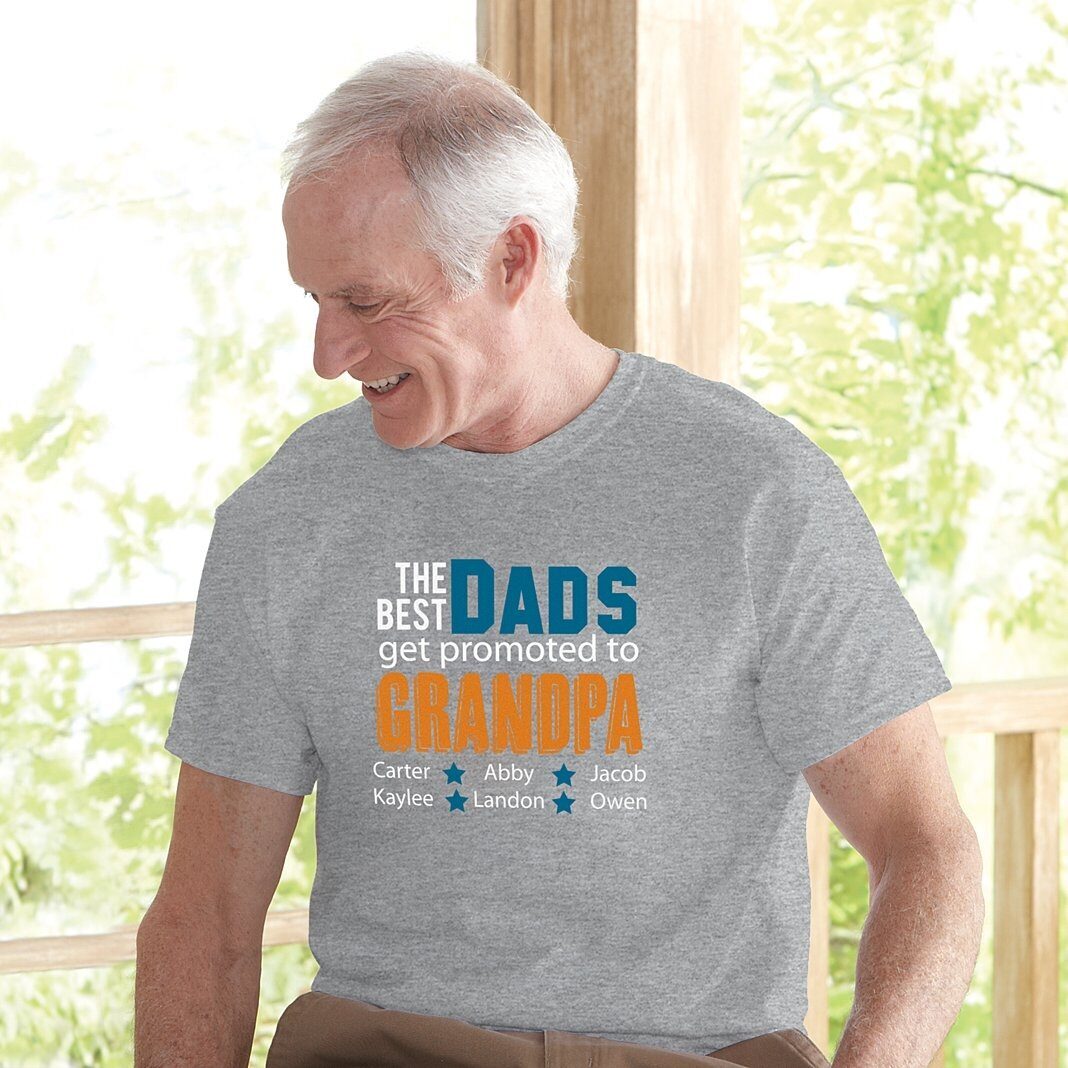 Camiseta "Los mejores papás consiguen un ascenso"