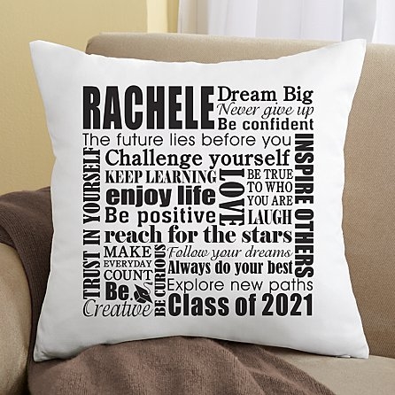 Almohada de graduación Dream Big