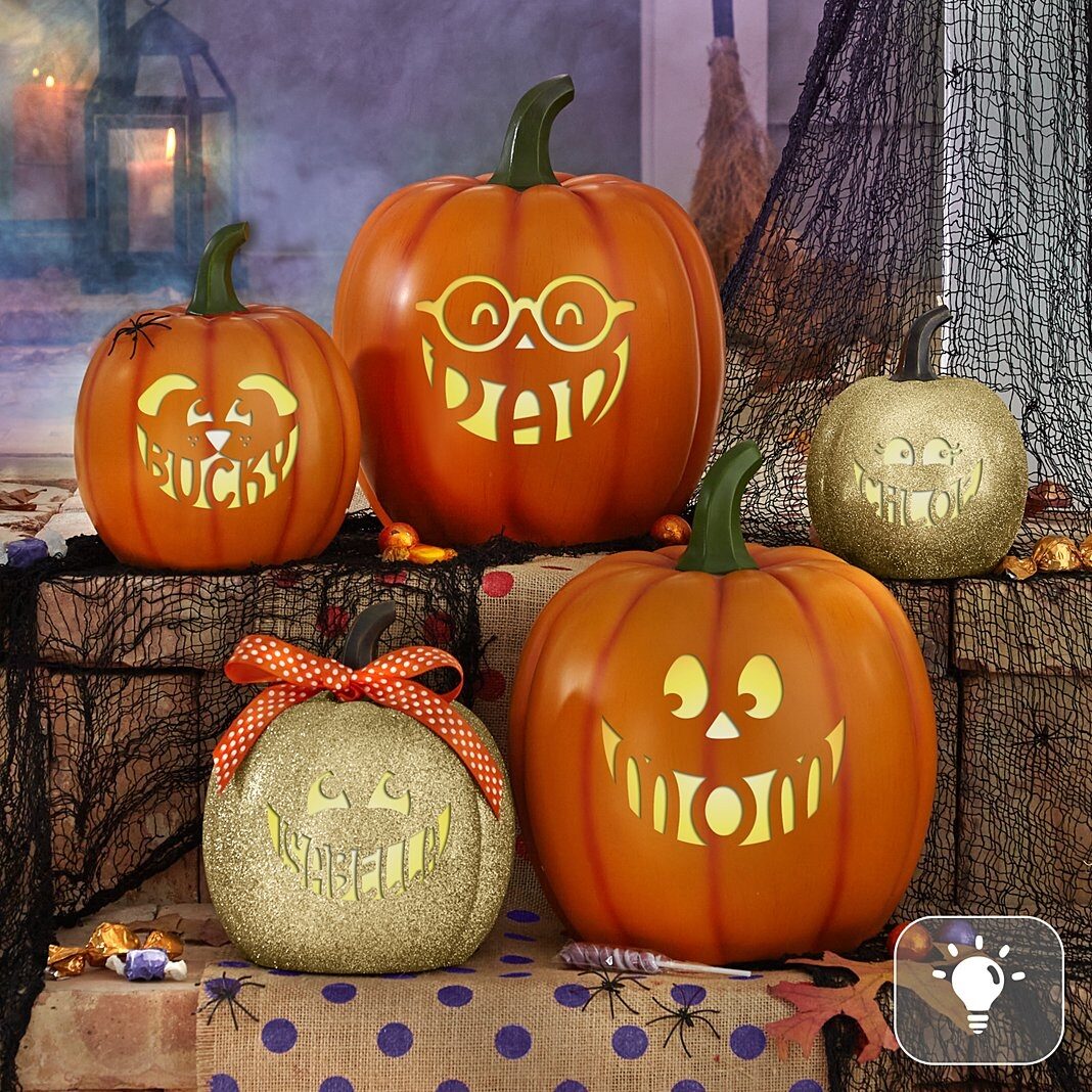 Newlight-Up Design Your Own Pumpkin Family (Medium)