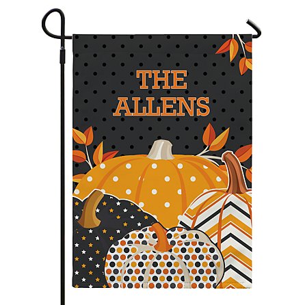 Pattern Pumpkin Garden Flag (Garden Flag)