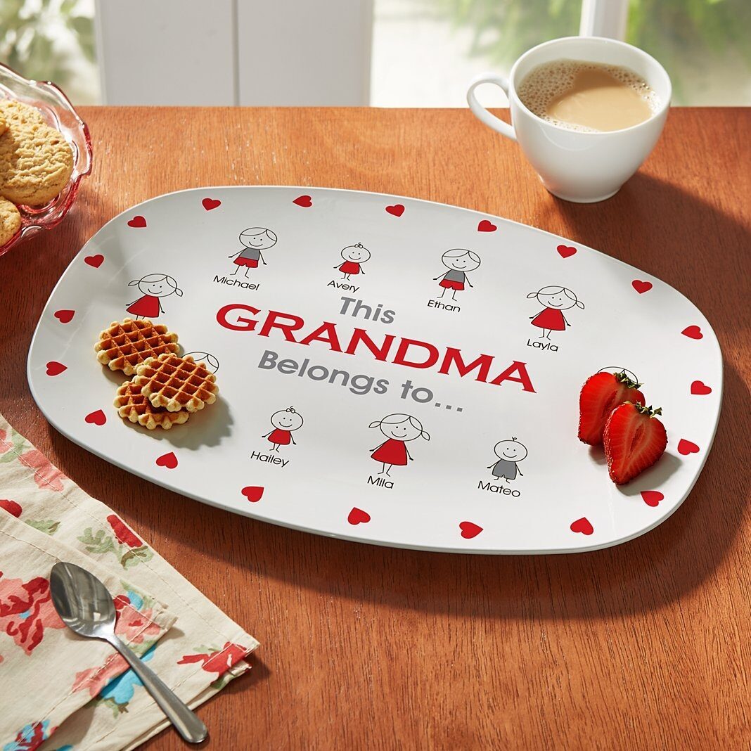 Bandeja de pertenencias familiares