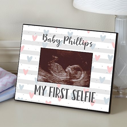 Primer marco para selfies del bebé