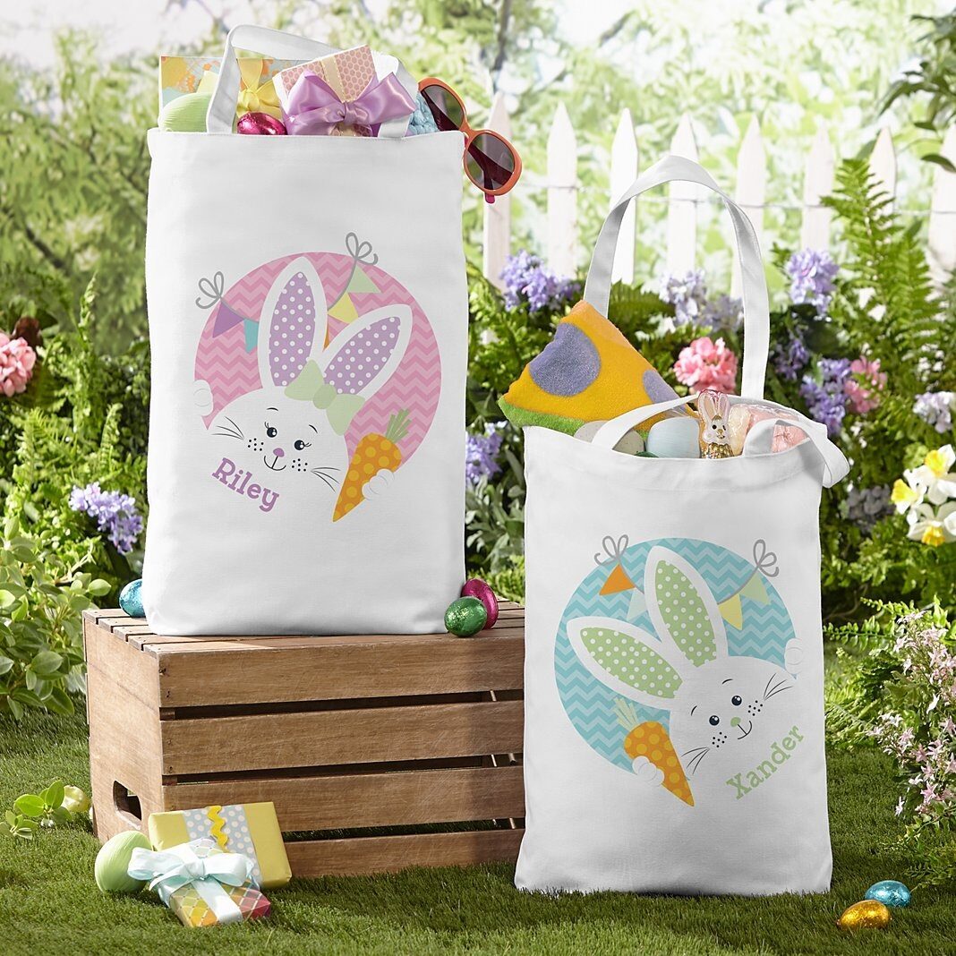 Bolsa de mano con forma de conejito divertido