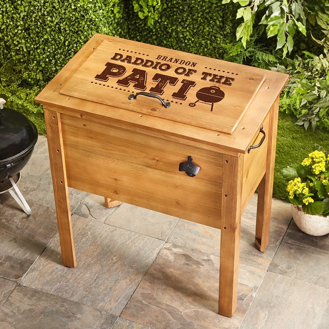 Enfriador de madera Daddio of the Patio