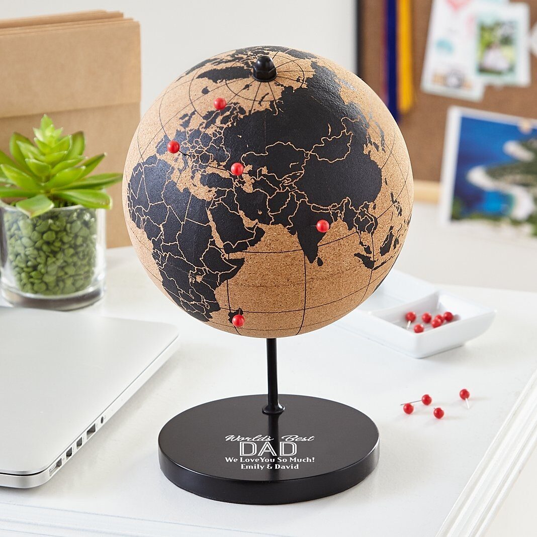 El mejor globo terráqueo de corcho del mundo