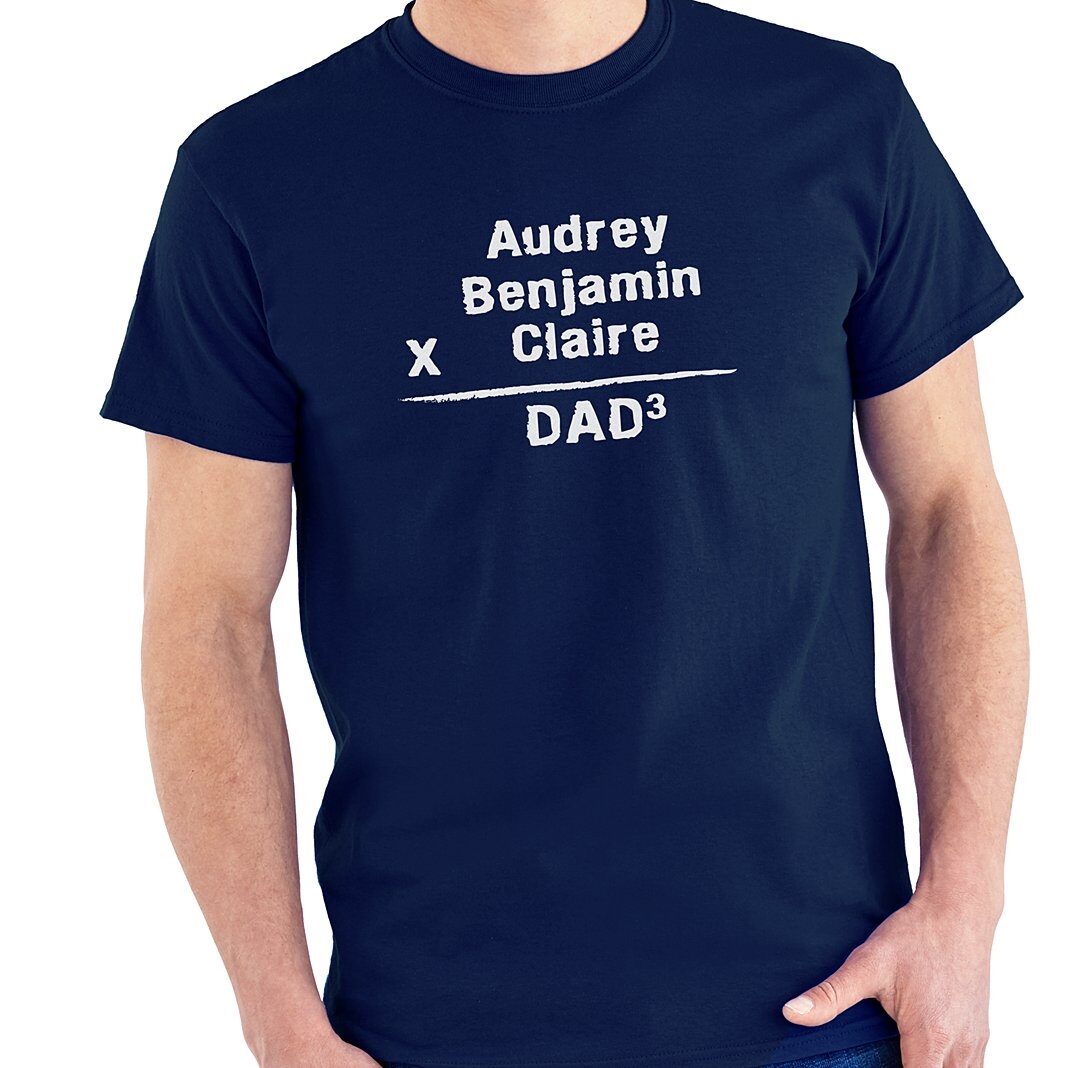 Camiseta de matemáticas familiar