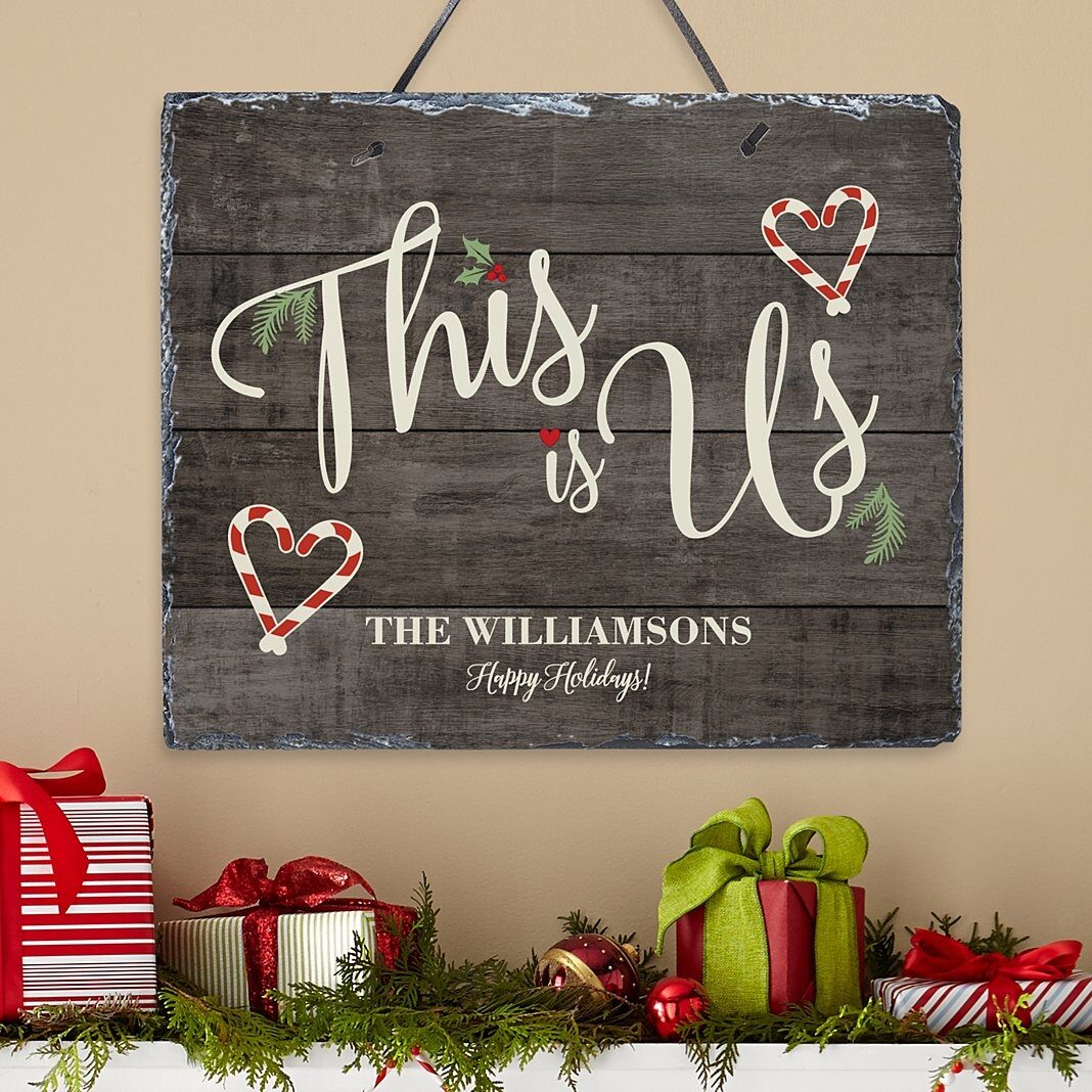 Esto es nosotros Holiday Slate