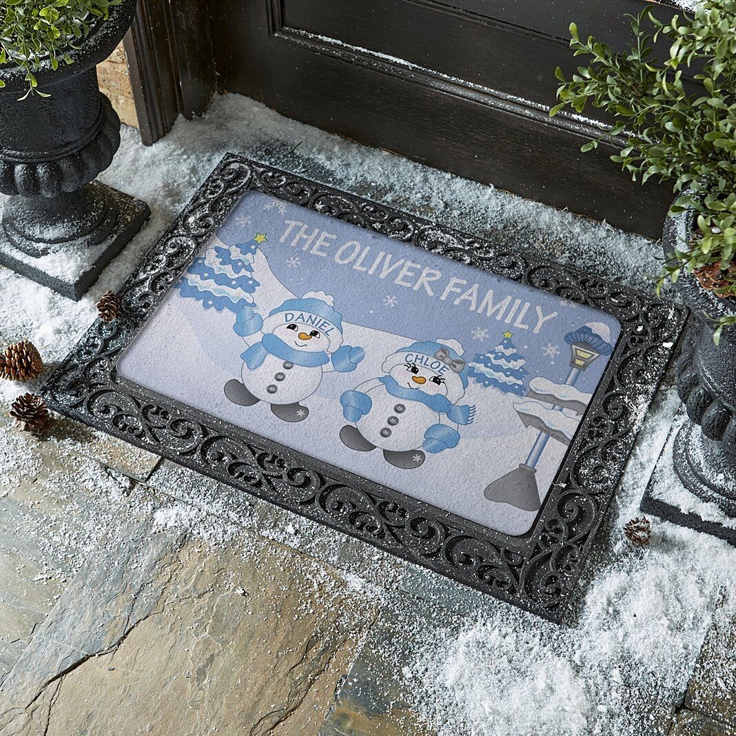 Felpudo original Snow Buddies (24 x 36 con soporte)