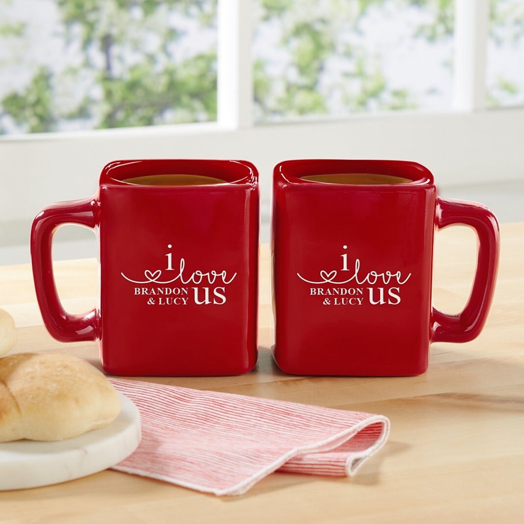 Juego de tazas "Nos amo"