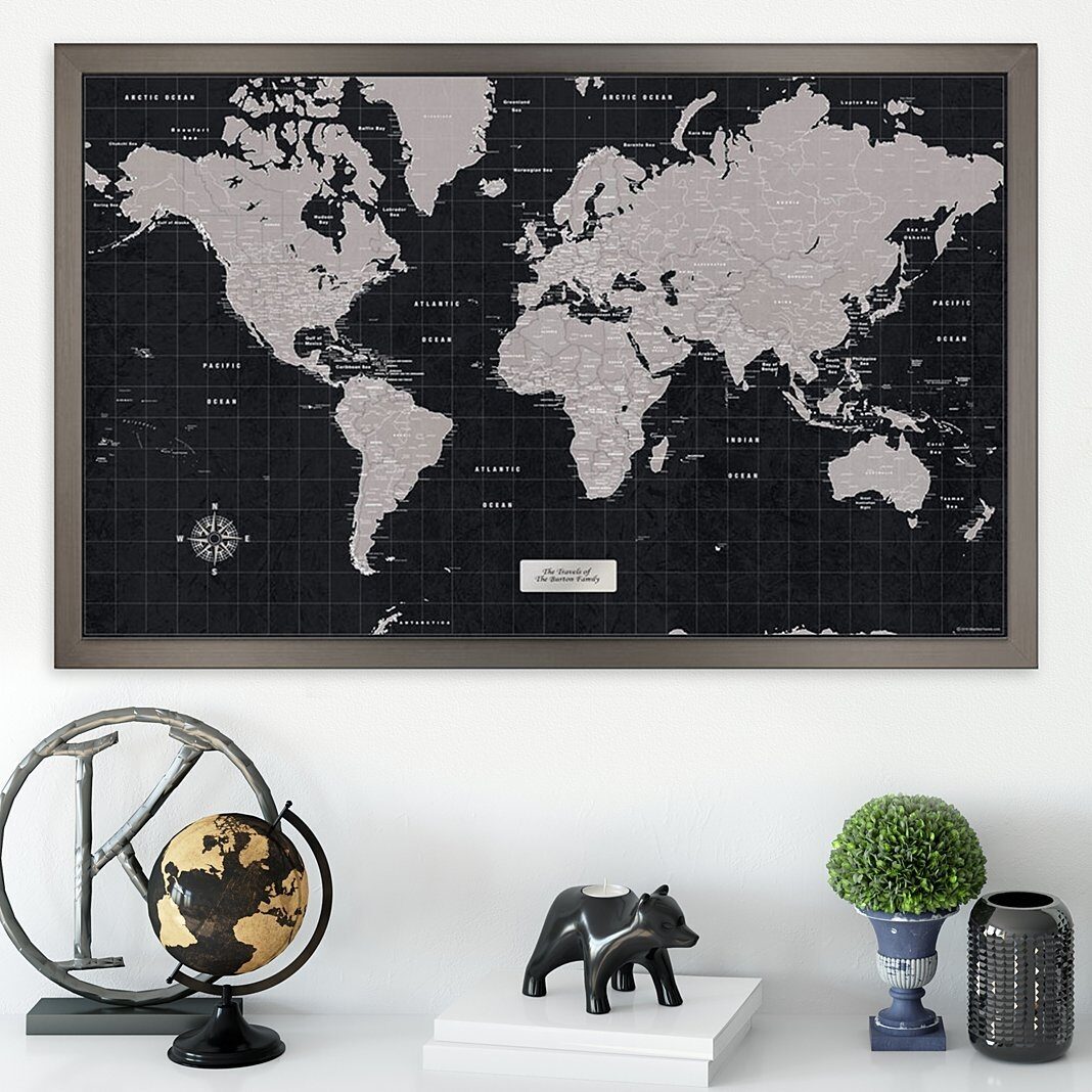 Mapa de destinos turísticos de Urban Slate