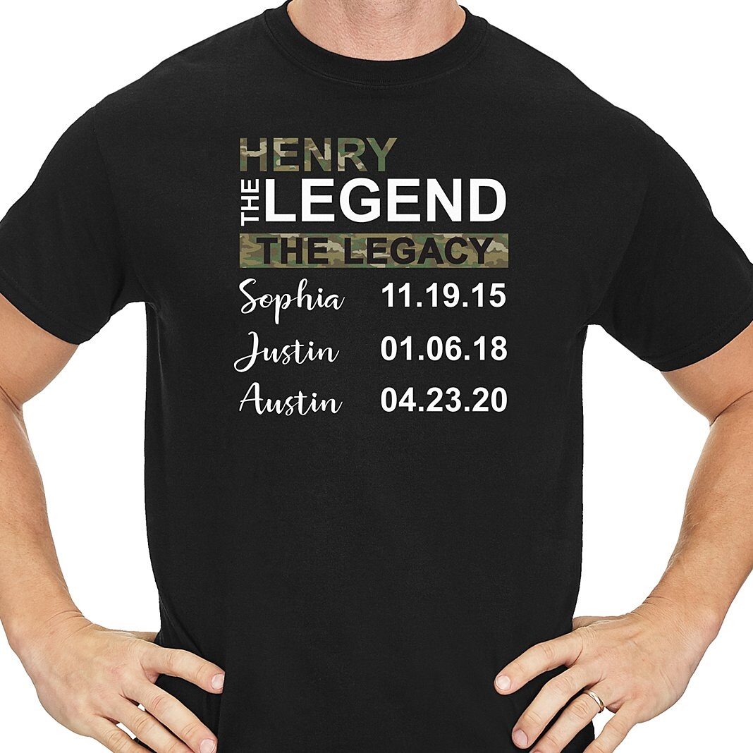 Camiseta de leyenda familiar
