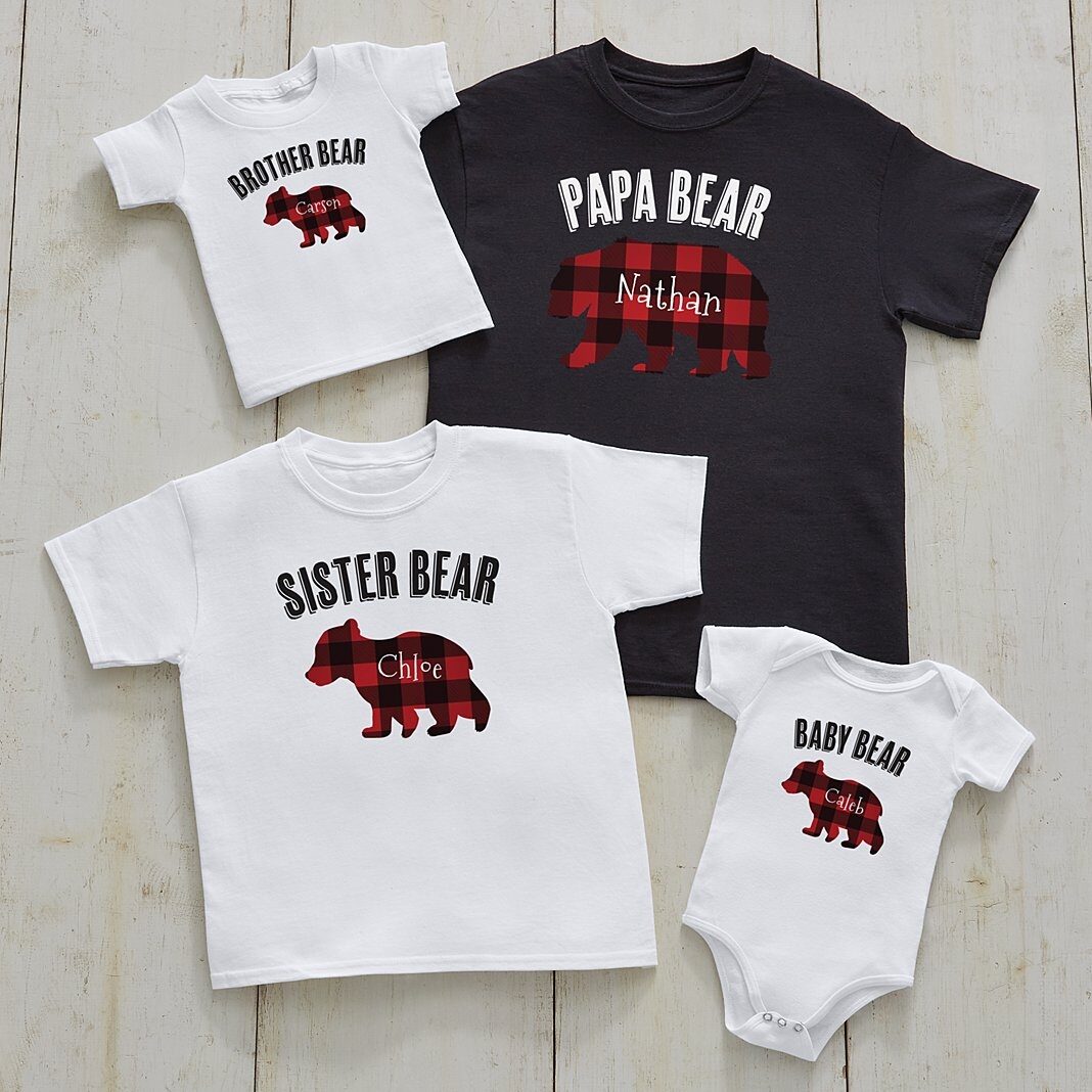 Ropa de la familia Papá Oso