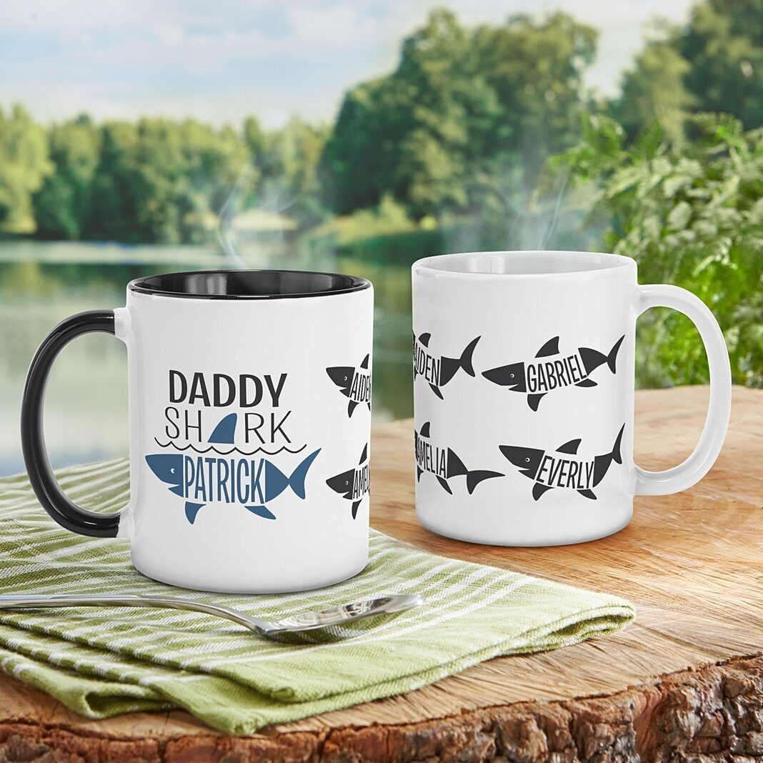 Taza de Papá Tiburón