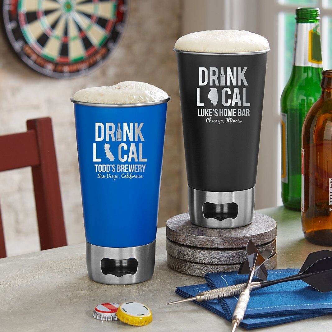 Vaso de apertura de botellas de Drink Local
