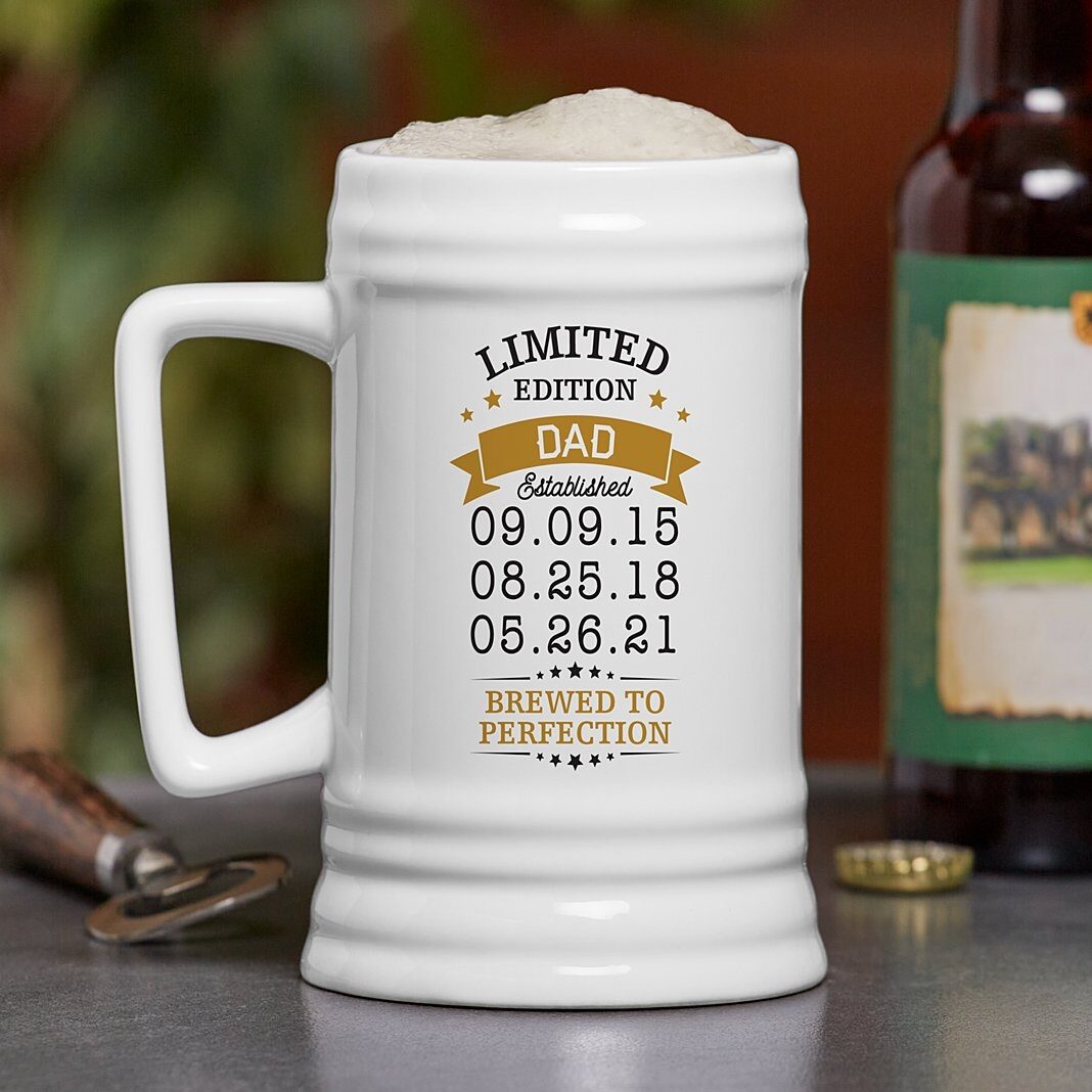 Jarra de cerveza de edición limitada