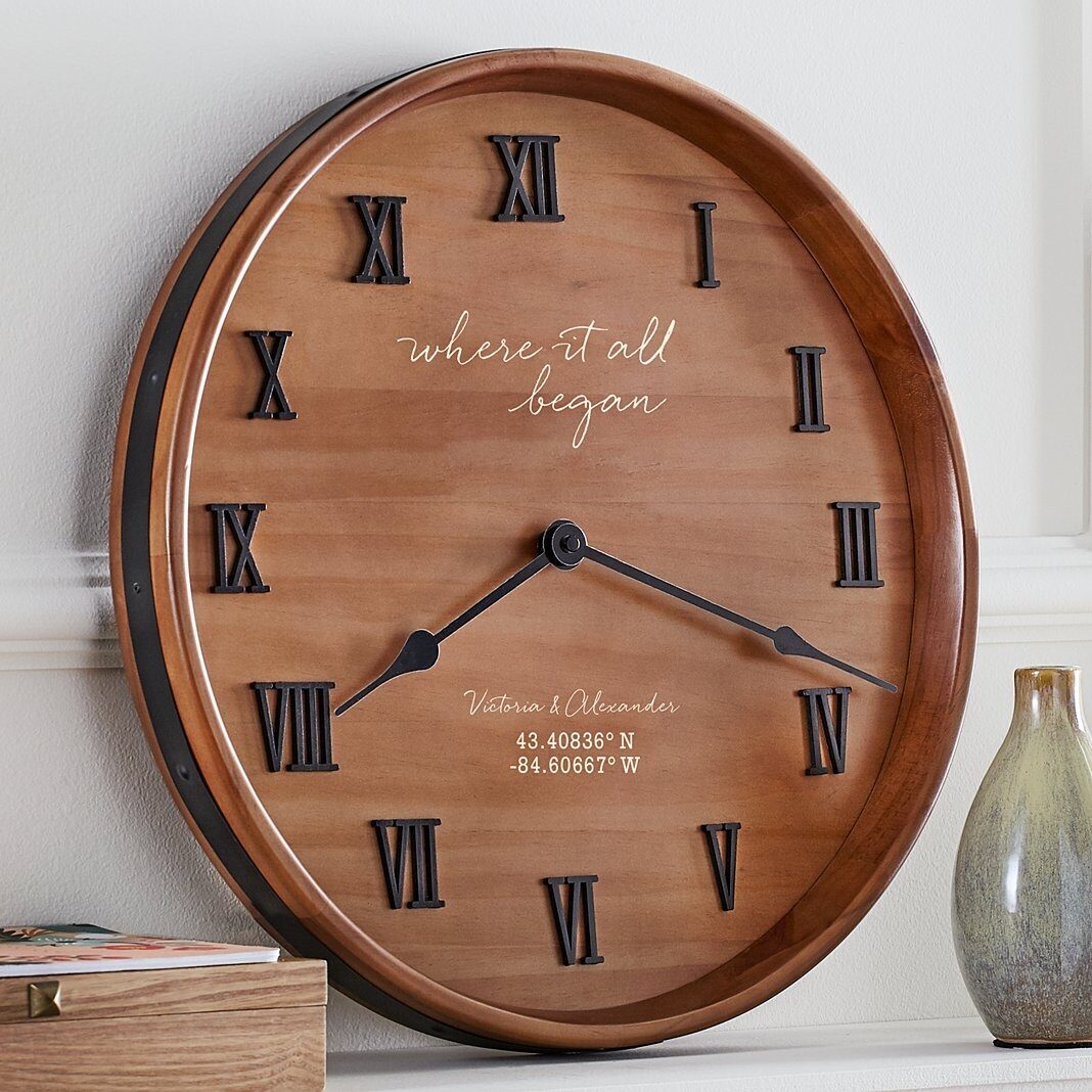 Donde todo comenzó: Coordenadas del reloj