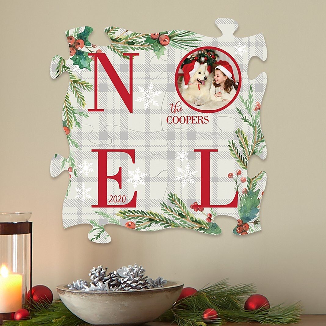 Noel Photo Mini Puzzle Set de 4 piezas