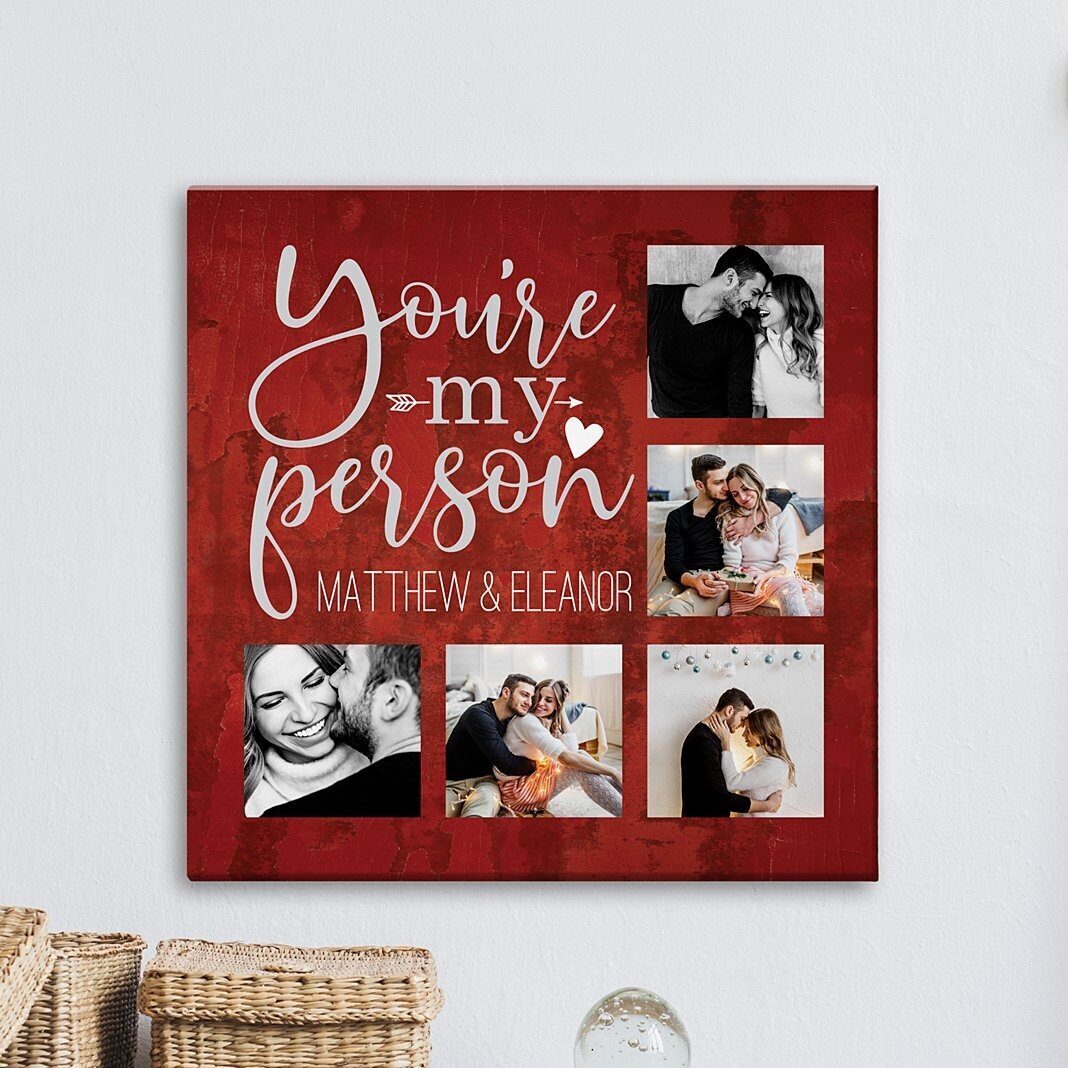 Lienzo fotográfico "Eres mi persona"