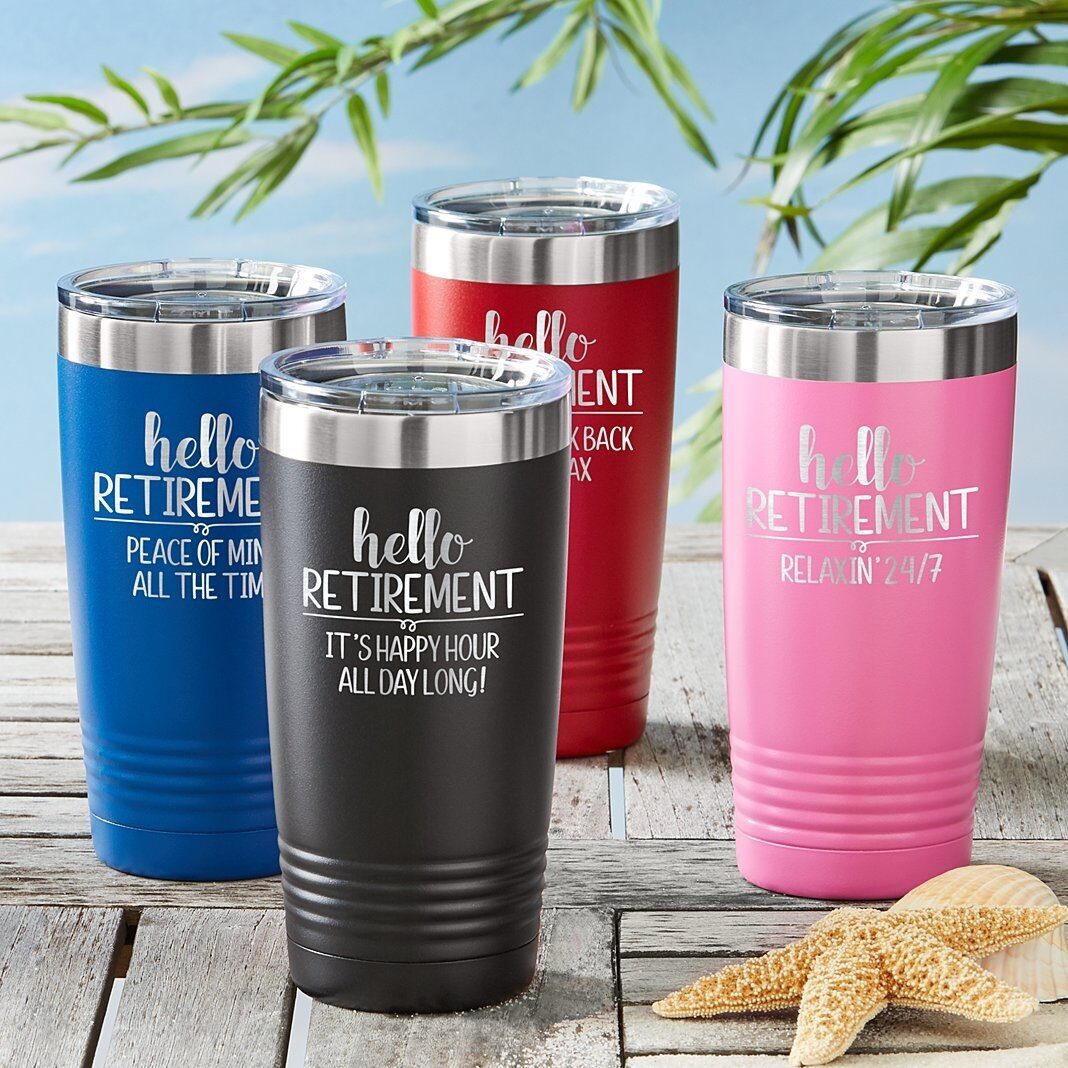 Vaso térmico de 20 oz "Que comience la aventura"