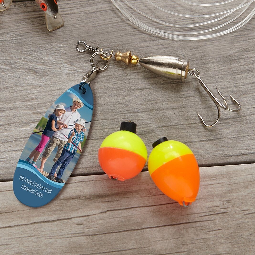 Señuelo de pesca con foto de Reely Loved