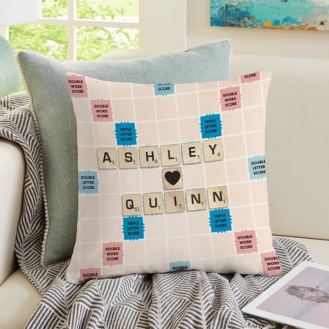 Cojín decorativo para parejas SCRABBLE®