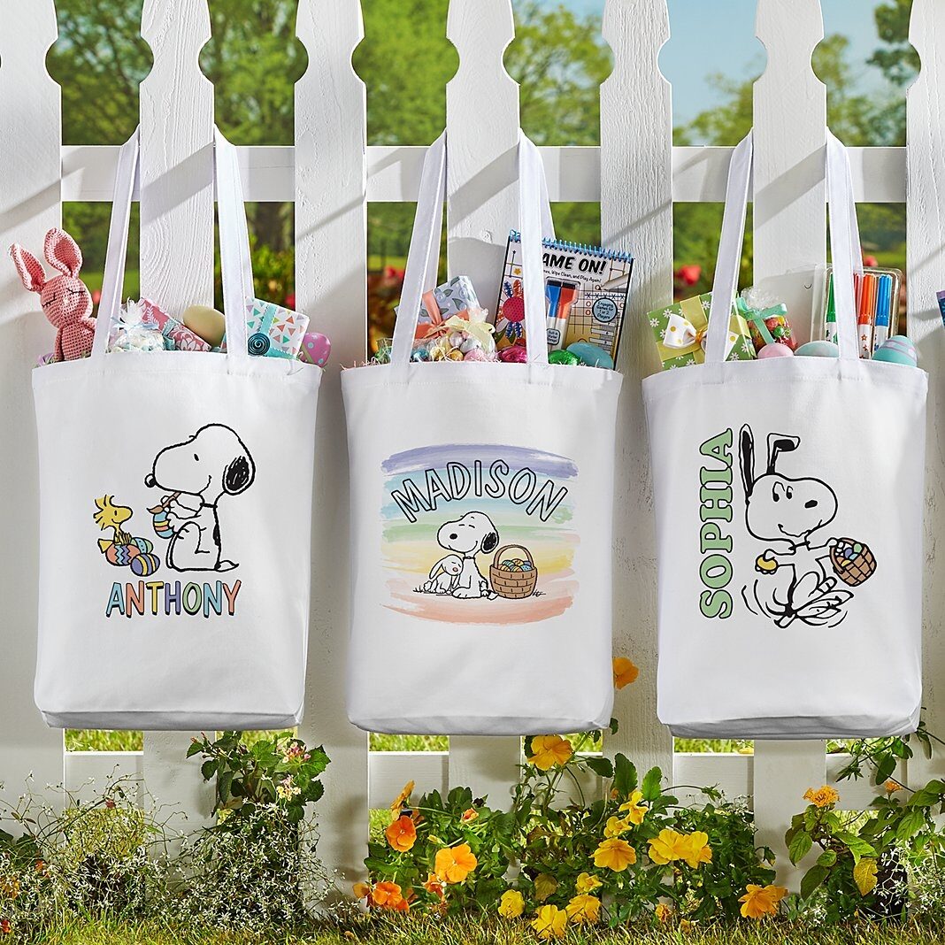 Bolsa de mano divertida de Pascua PEANUTS