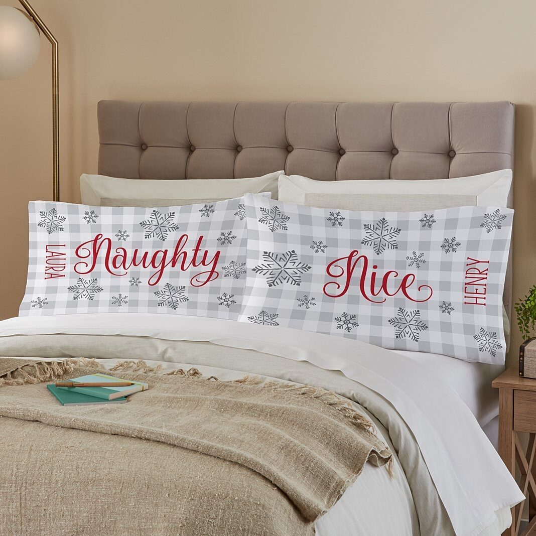 Fundas de almohada "Traviesas y Bonitas" (de felpa)