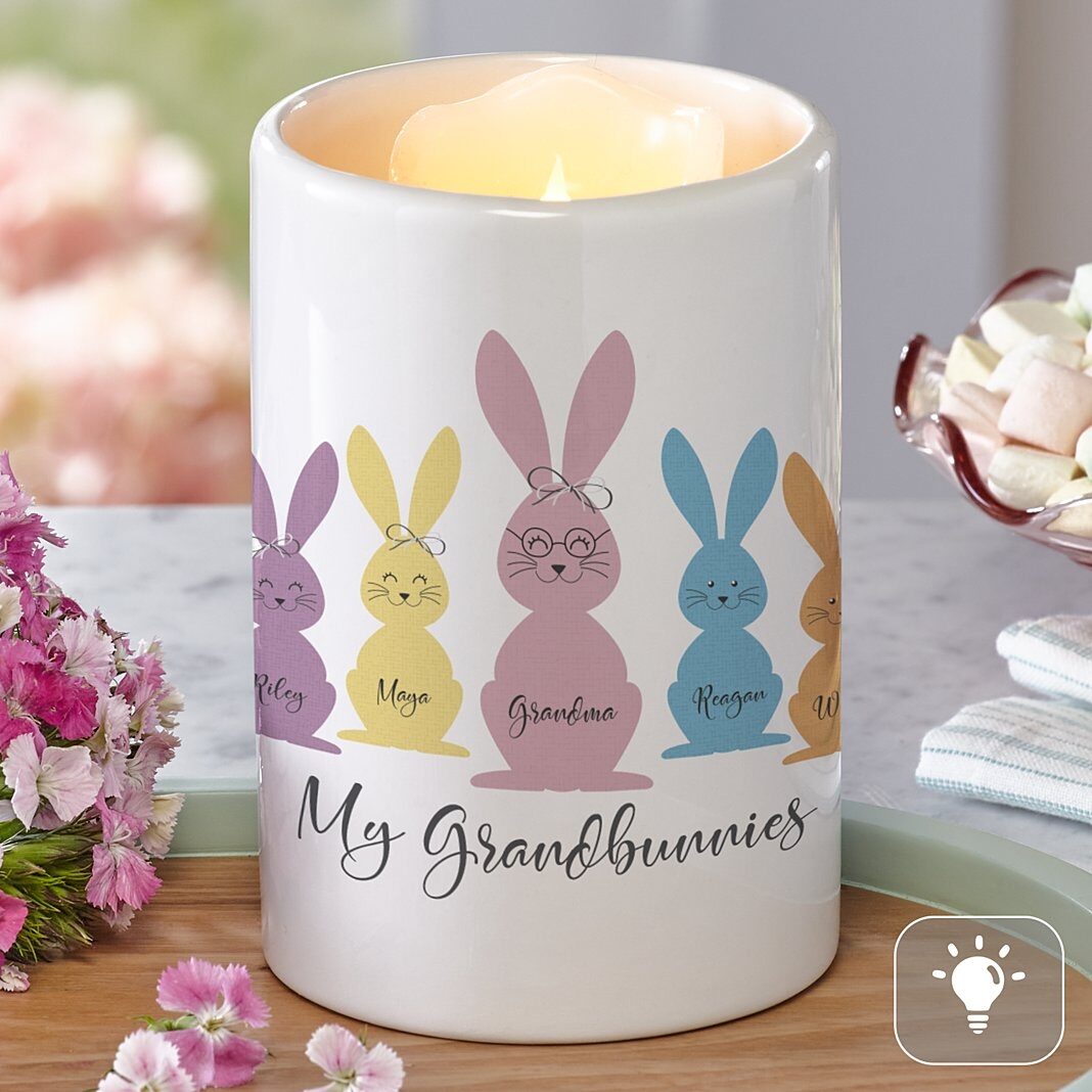 Vela votiva LED Love My Grandbunnies