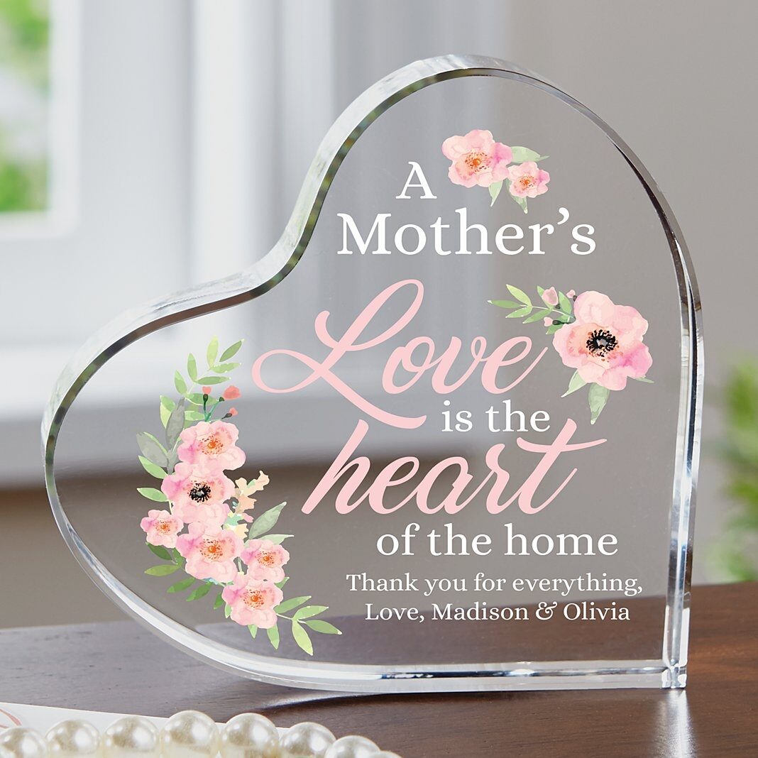 Corazón del hogar Corazón acrílico