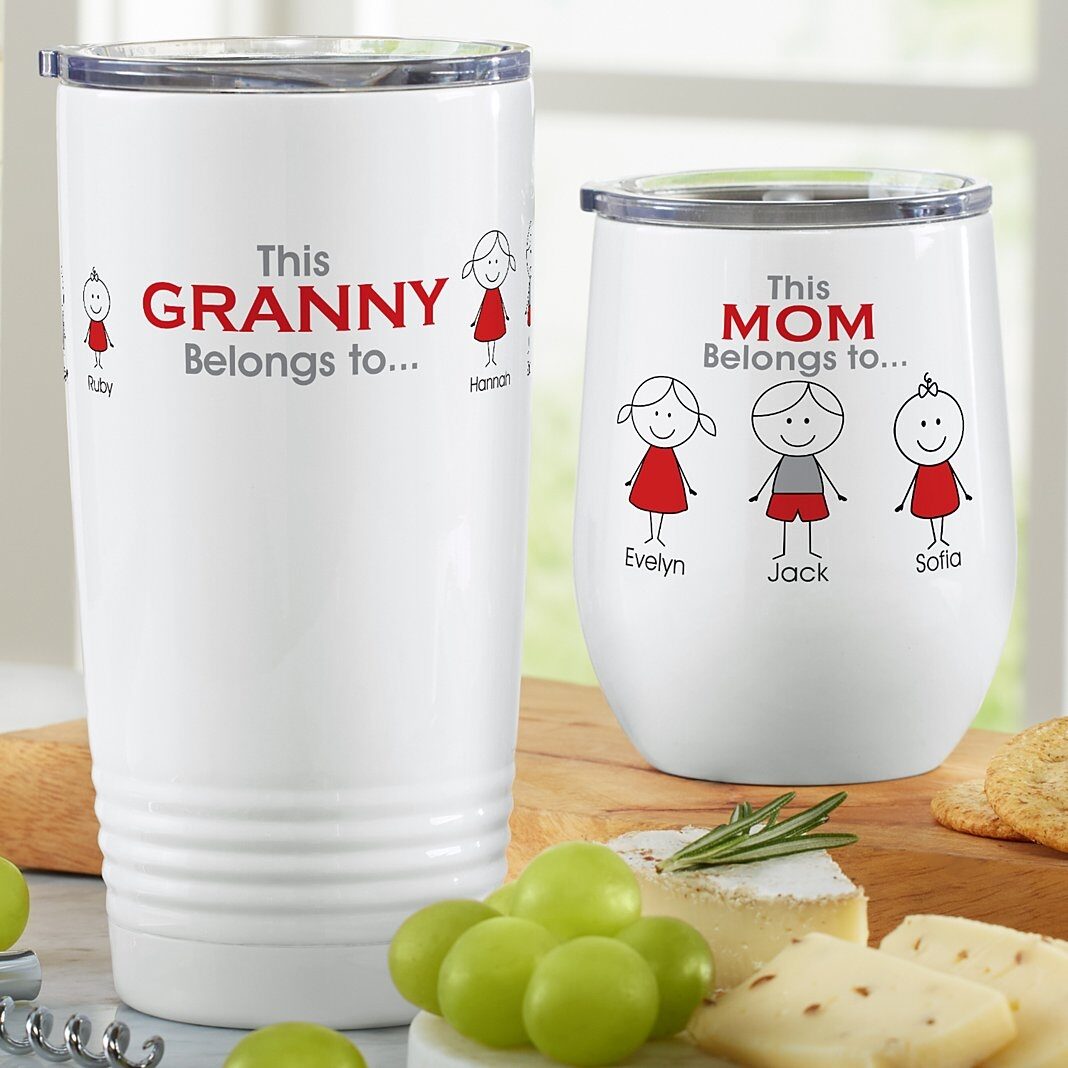 Nuevo vaso térmico de pertenencia familiar (vaso)