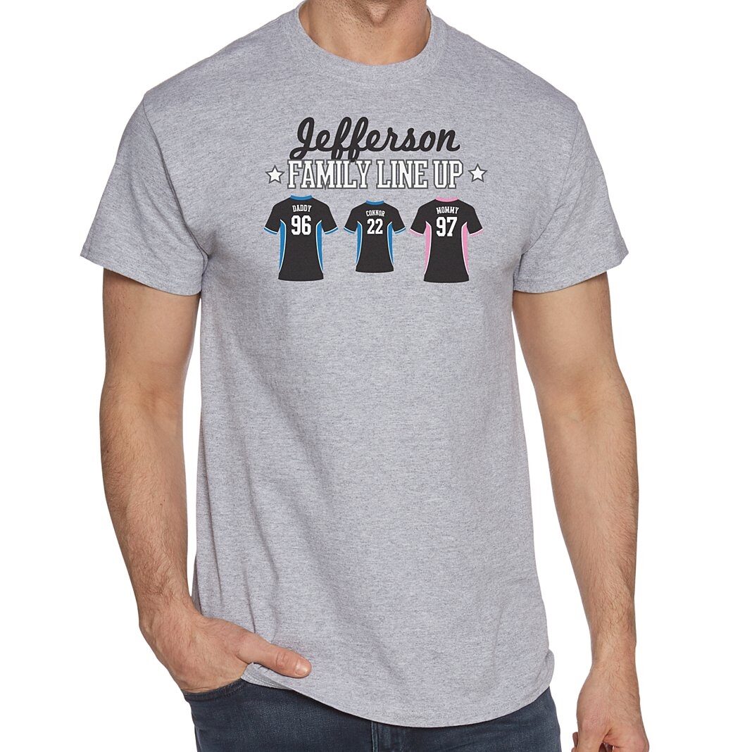 Camiseta deportiva Family Line Up