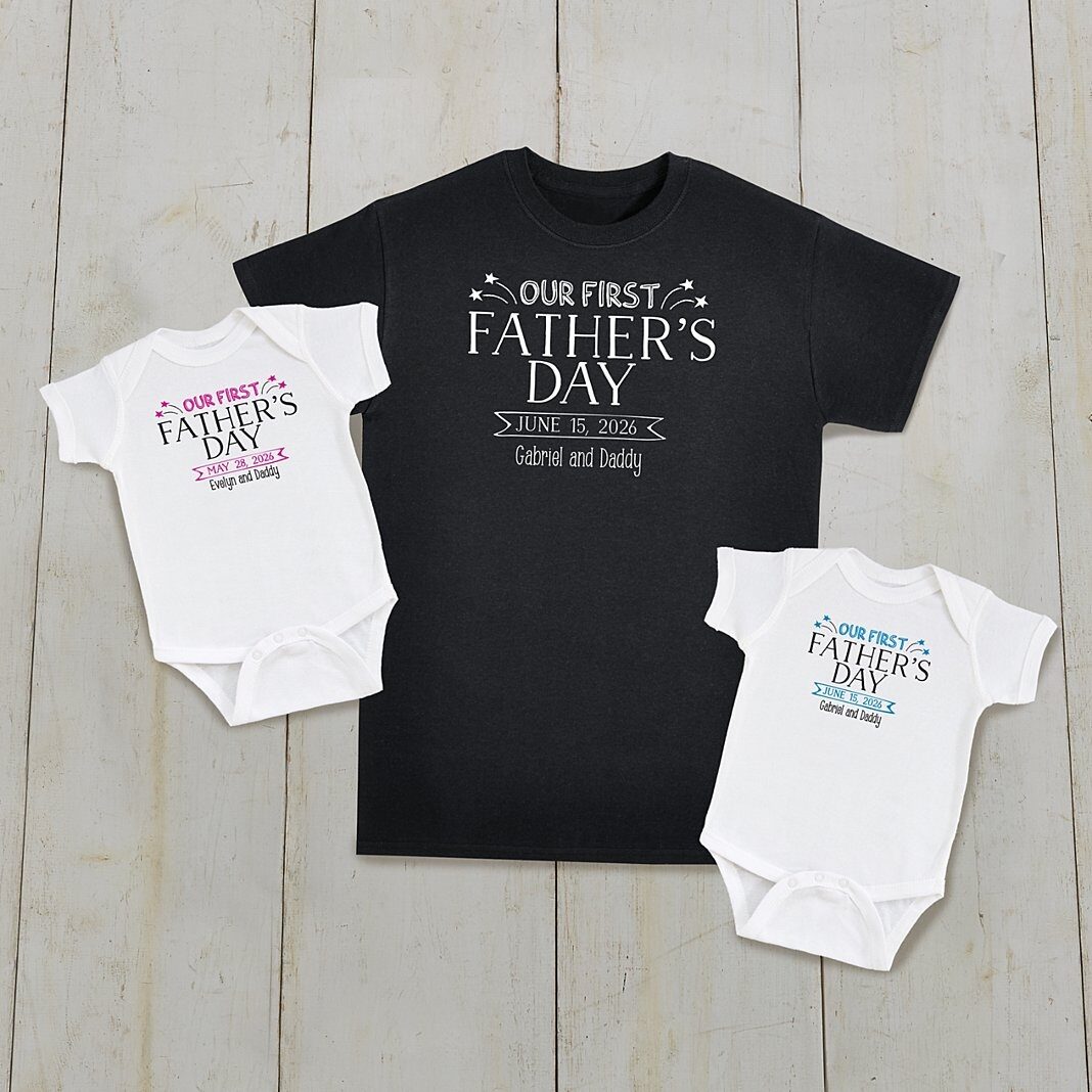 Nuestra primera ropa para el Día del Padre