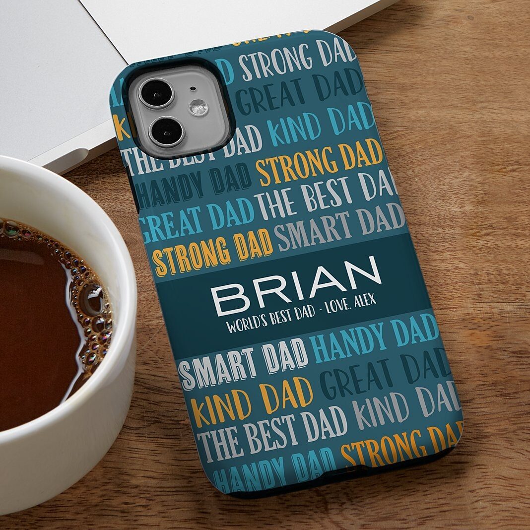 Funda para teléfono "El mejor papá, mi papá"