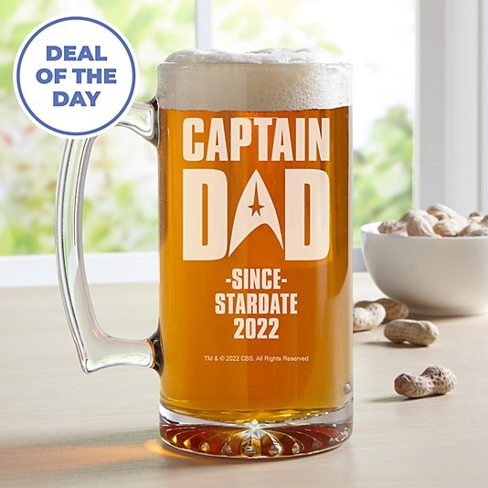 Cerveza gigante de Star Trek Captain Dad