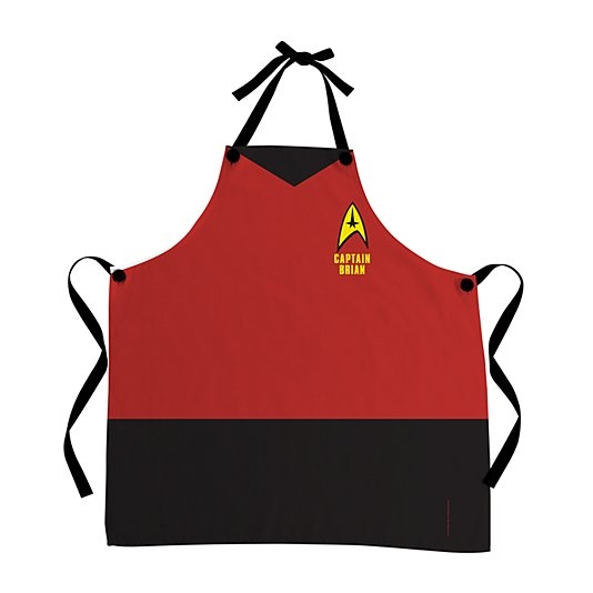 Nuevo delantal de uniforme de mando de Star Trek™