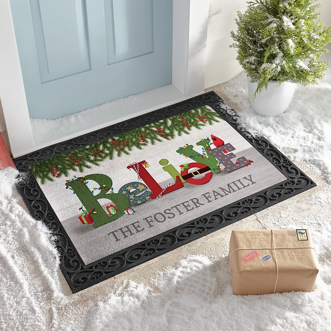 Felpudo Believe (24 x 36 con soporte)