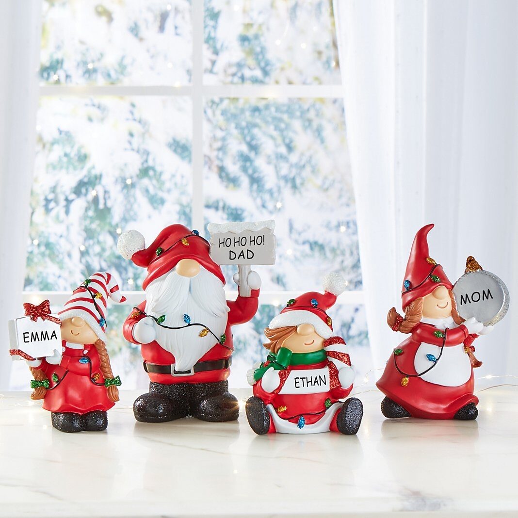 Figura de la familia de gnomos Ho Ho