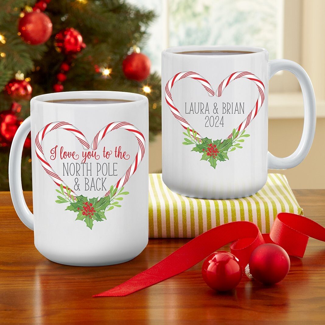 Nueva taza "Te amo hasta el Polo Norte y de regreso"