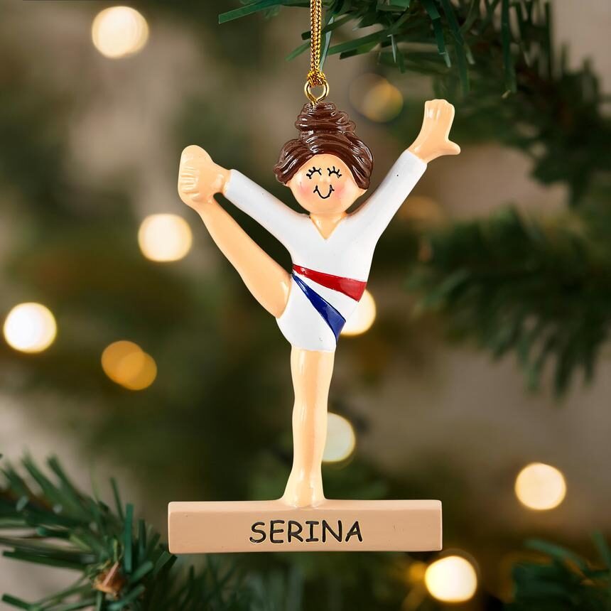 Adorno de gimnasta