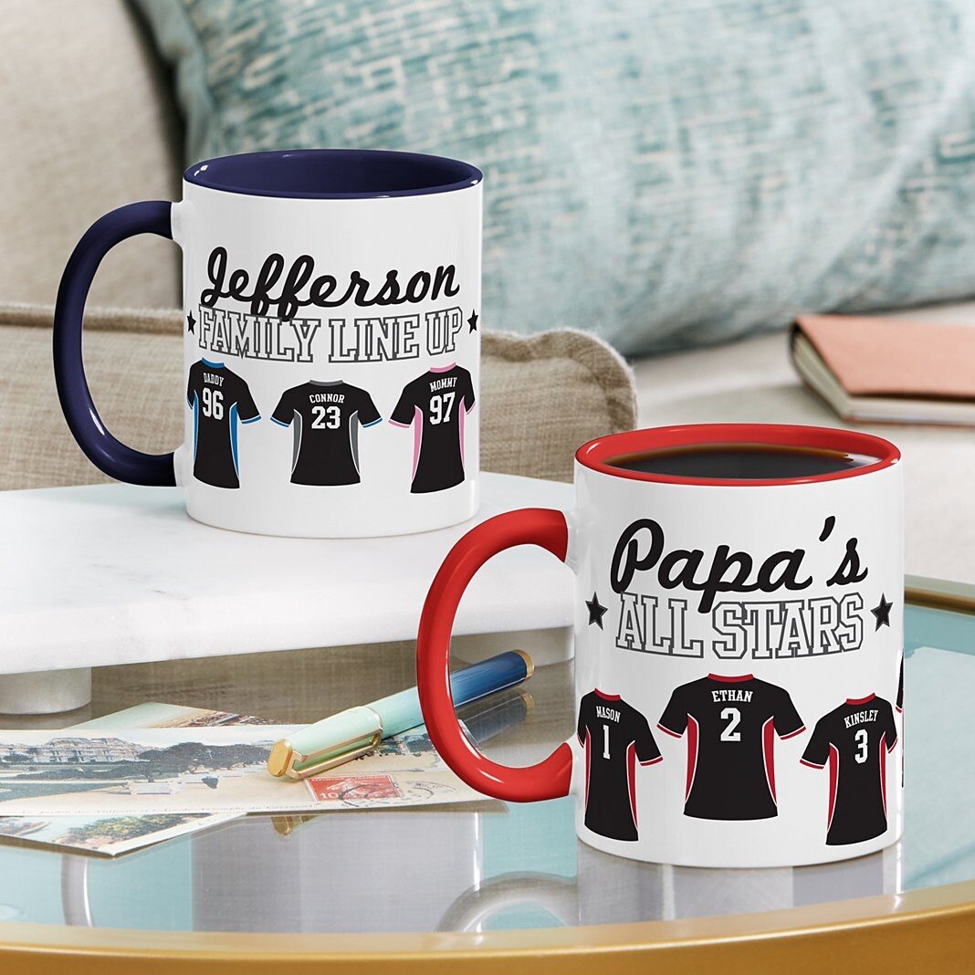Taza deportiva Family Line Up