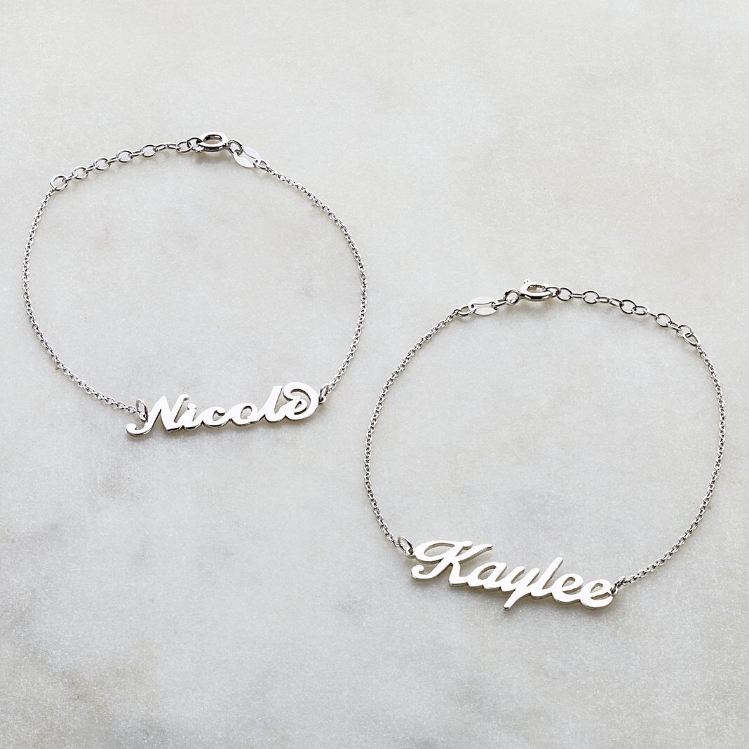 ¡Hazlo tuyo! Pulsera con nombre personalizado
