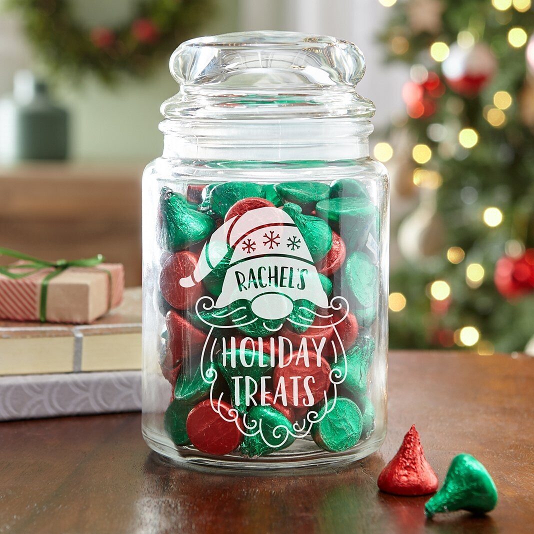 Tarro de cristal para golosinas de Gnome Treats