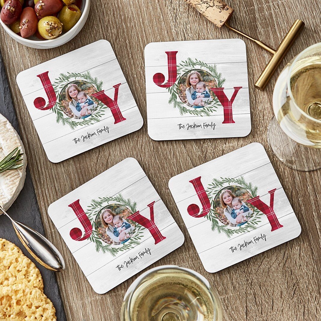 Posavasos con fotos de Joy